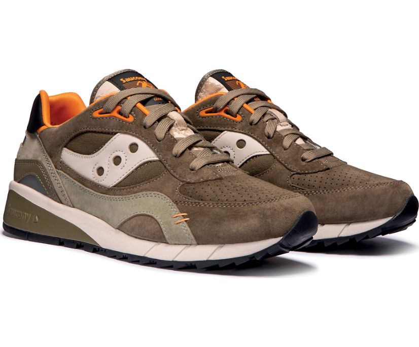 Saucony Shadow 6000 Destination Unknown Women's Originals Olive / Orange | AU 079QMAZ